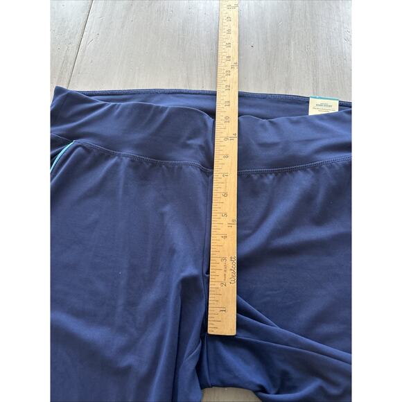 NWT Livi Active Blue Knee Short Legging Size 18 20 Lane Bryant - Picture 3 of 7